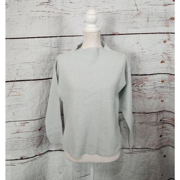 Eileen Fisher Wool Mock Neck Sweater Size XS - Picture 1 of 6